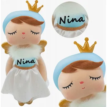 Obraz Panenka Meto Andílek Princezna 33 cm PERSONALIZACE metrika roček křest