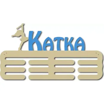 Pelisport Věšák na medaile 13 B mažoretka bez gravírovaného textu