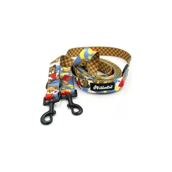 Vodítko pro psa Oboustranné Vodítko s motivem medvídka Psiakrew 220 cm