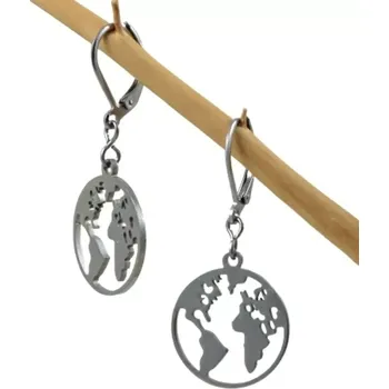 Náušnice Náušnice Zeměkoule