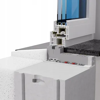 Parapet Okenní parapet z tvrzeného polystyrenu ELHARE 21 x 120 cm