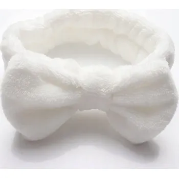 Čelenka Kosmetická čelenka do vlasů | BÍLÁ