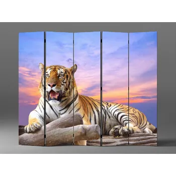Paraván Paraván tygr při západu slunce Rozměr: 225 x 180 cm