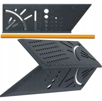 Úhloměr Univerzální úhelník Ultimar kątomierz japoński stolarski 200