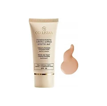 Make-up Podkladová Báze krém matující, voděodolný pudr Collistar 5 biscuit