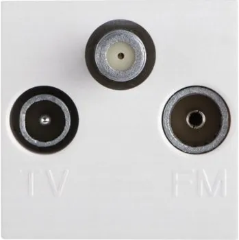 Elektrická zásuvka Bílá nástěnná Elektrická Zásuvka Kanlux