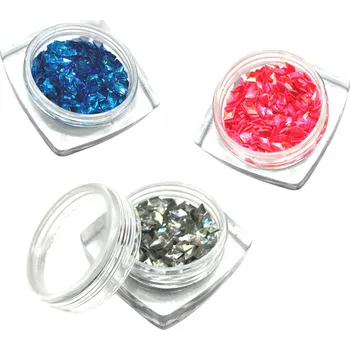 Přípravek na nehty Ozdoby na nehty Evershine E0186 3 kusy, vícebarevné