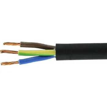 elektrický kabel Kabel 3x1,5mm2 H05VV-F (CYSY3x1,5mm), černý