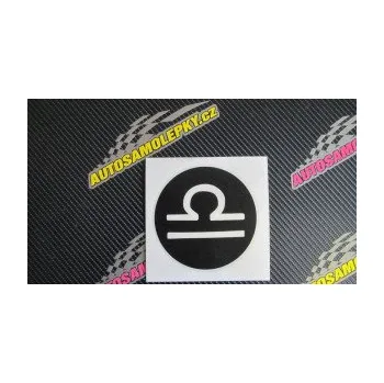 Samolepící dekorace SAMOLEPKA Váhy 001 - horoskop (10 - červená) NA AUTO, NÁLEPKA, FÓLIE, POLEP, TUNING, VLASTNÍ TEXT, TISK, AUTOSAMOLEPKY.cz, POLEPY, OBRÁZEK, LOGO, SAMOLEPKY