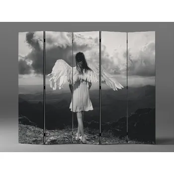 Paraván Paraván dívka s křídly Rozměr: 225 x 180 cm