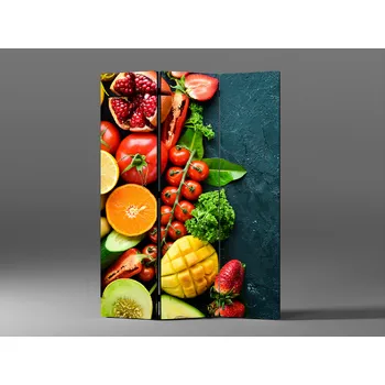 Paraván Paraván ovoce a zelenina Rozměr: 135 x 180 cm