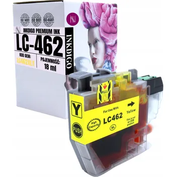 Žlutá inkoustová kazeta Inkdigo pro tiskárny Brother