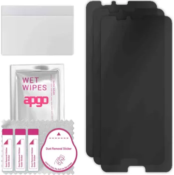 Pouzdro na mobilní telefon 3x Hybridní Sklo s Filtrem Soukromí pro Honor View 10 Honor V10, PRIVACY