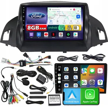 Auto Hi-Fi Autorádio NCS ZQ9 2-DIN 9" Android 8GB Bluetooth DAB+