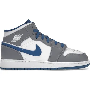 Dámské tenisky Air Jordan 1 Mid True Blue Cement (GS) Velikost: 37.5 DQ8423-014