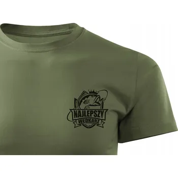 Tričko ForestMax Rybářské tričko T-shirt s potiskem FORESTMAX krátký rukáv vel. S