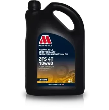 Motorový olej MILLERS OILS ZFS 4T 10W-40 4L