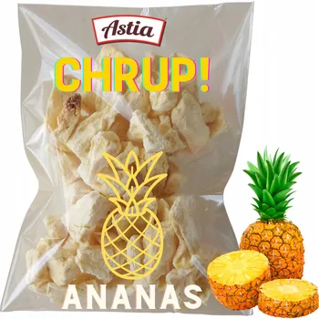 Sušená potravina Lyofilizovaný ananas Astia 601