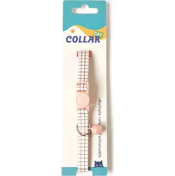 Obojek pro psa Obojek pro kočky se zvonkem, nastavitelný