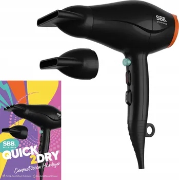 Fén Fén na vlasy SBB Quick 2 Dry SBDR-4000 Černý 2000W