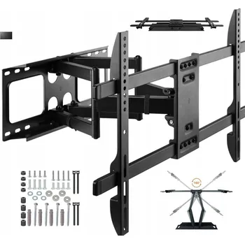 Televizní držák OTOČNÝ POHYBLIVÝ DRŽÁK NA TELEVIZI pro 55U7QF HSN HISENSE, PEVNÝ NÁSTĚNNÝ