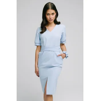 Dámské šaty ŠATY ZDRAVOTNICKÉ SPAWEAR KATE SVĚTLE MODRÁ PASTELOWY L