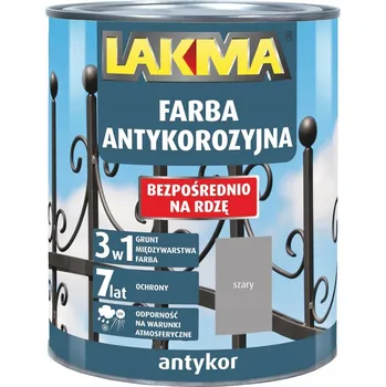 barva na kov Barva antikorozní barva Lakma 5 l šedá