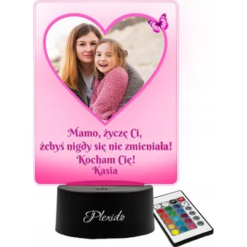 Lampička Plexido vícebarevná Noční lampa