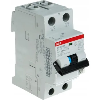 Proudový chránič Proudový chránič s jističem ABB DS202C M C16 A30 2P 16A