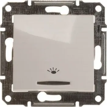 vypínač Jednopólový vypínač Klasický podomítkový Schneider Electric bílý SDN1800121