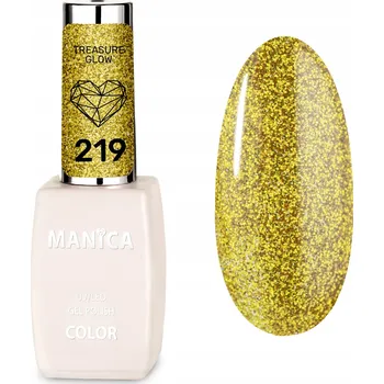 Lak na nehty Manica Hybridní lak - Treasure Glow 219 10ml