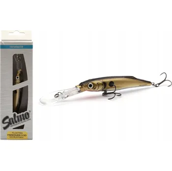Umělá nástraha Salmo Wobler Freediver Super Deep Runner Gold Black Back - 9 cm 11 g