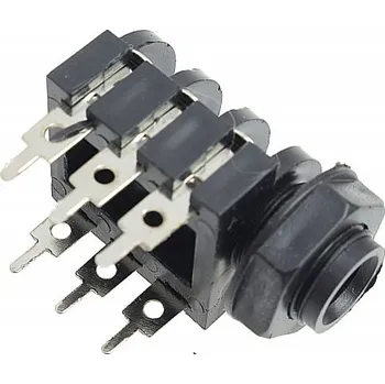 Audio kabel Zásuvka Prolech Jack 6,3 stereo