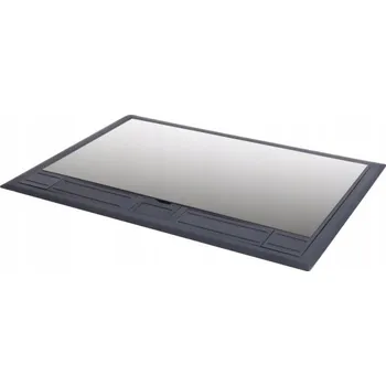 Elektrická zásuvka Anténní zásuvka, elektrická, internetová, telefonní, USB podlahová krabice Kanlux stříbrná