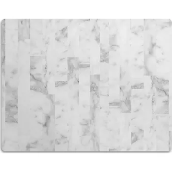 Miska pro psa Ochranná podložka misek pro psa kočku , Mramor, 45x35