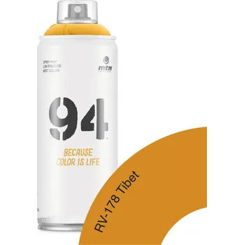 Barva ve spreji Montana MTN 94 sprej 400 ml RV-178 žlutá
