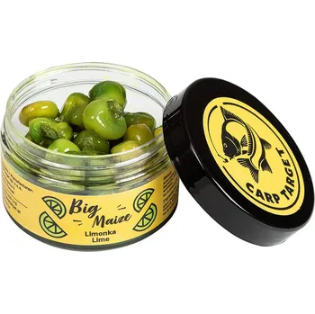 Návnadová surovina CARP TARGET KUKUŘICE NA HÁČEK GIGANT LIMETKA