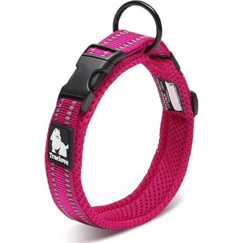 Obojek pro psa Materiálový obojek pro psa s odrazkou Truelove, velikost XL