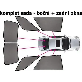 Tuning Privacy Shades Sluneční clony CarShades FORD Mondeo IV, 5-dvéř.
