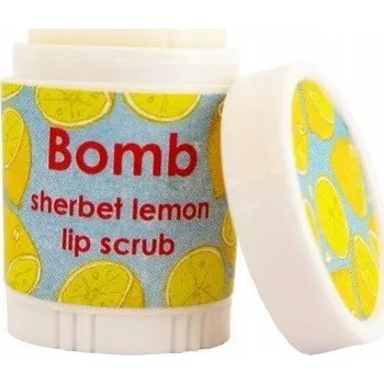 Péče o rty Bomb Cosmetics Jemný Peeling na Rty CITRONOVÝ SORBET