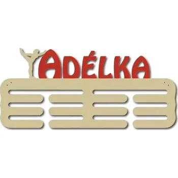 Pelisport Věšák na medaile 15 B gymnastka bez gravírovaného textu