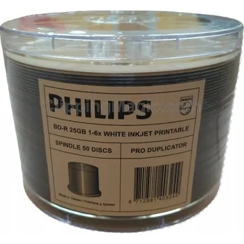 Obálka Obálka na CD Philips BD-R 25GB x6 s potiskem, 1 Ks