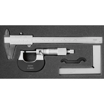 metr Sada analogových měřicích přístrojů 3ks FORTIS