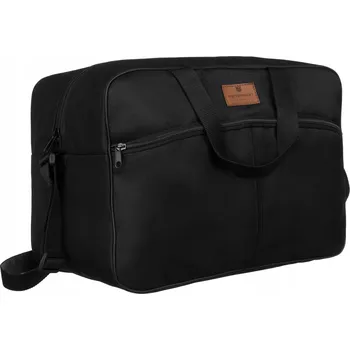 Cestovní taška Cestovní taška přes rameno Peterson do letadla, příruční zavazadlo, černá