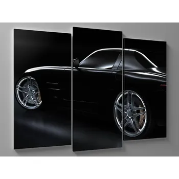 Obraz Obraz černý kabriolet Rozměr: 75 x 50 cm