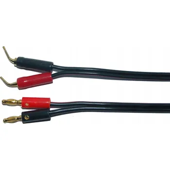 elektrický kabel Reproduktorový kabel PAV Kabel 2 banánkové konektory / 2 kolíkové konektory 2 x 1,5 mm2 7 m