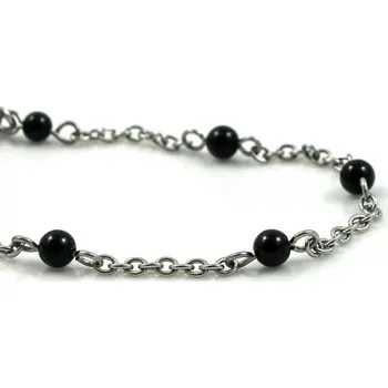 Náramek Náramek Řetízkový s onyxem