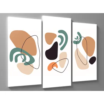 Obraz Obraz abstraktní moderní stopy Rozměr: 60 x 40 cm