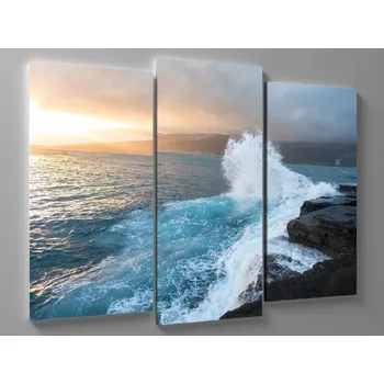 Obraz Obraz odrazy mořských vln Rozměr: 60 x 40 cm