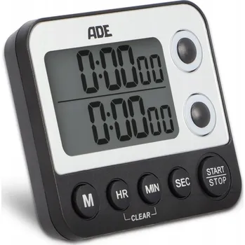 IP kamera Elektronický časovač se 2 měřeními až do 99 hodin ADE 9 x 2 x 8 cm černý